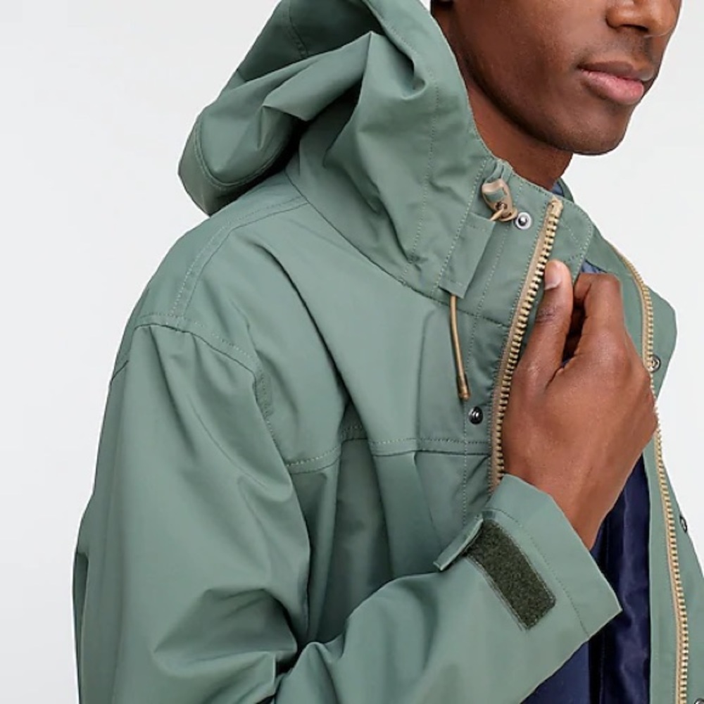 J. Crew Brunswick rain jacket